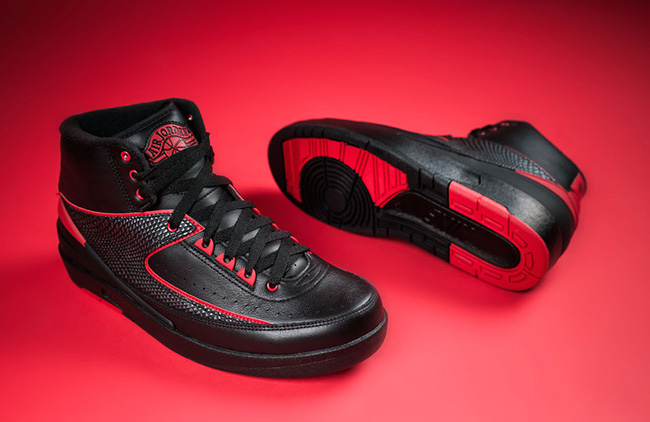 Alternate Air Jordan 2 Black Red