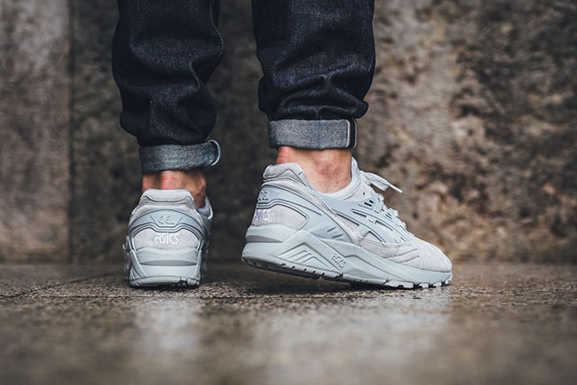 asics gel kayano trainer grey