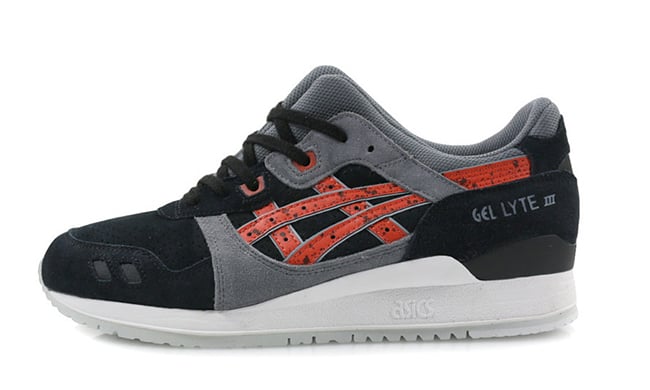 Asics Gel Lyte III Black Red Granite Pack