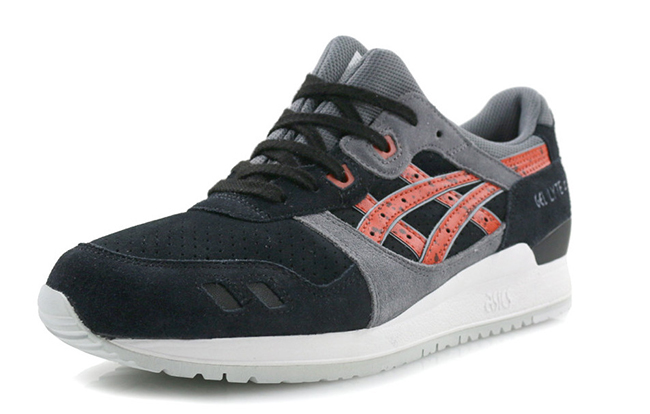 Asics Gel Lyte III Black Red Granite Pack