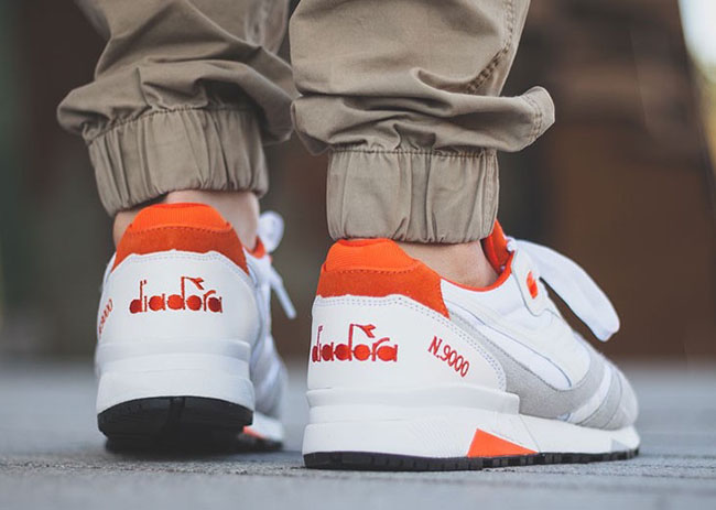 Diadora N 9000 Grey Toe