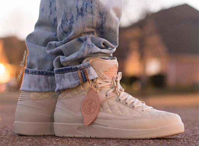 Don C Air Jordan 2 Beach On Feet