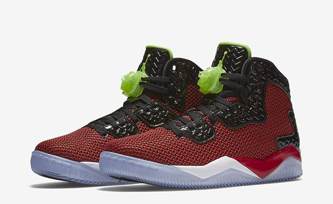 Jordan Air Spike 40 Red Ghost Green February 2016