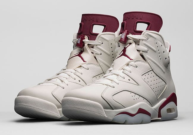 Maroon Air Jordan 6 Restock February 2016