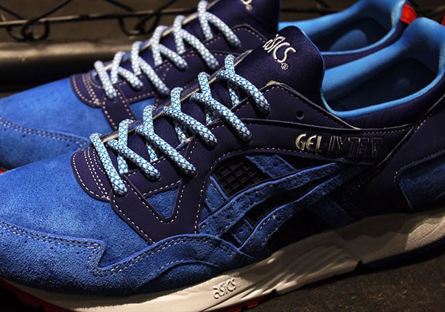 mita Asics Gel Lyte V Blue Red