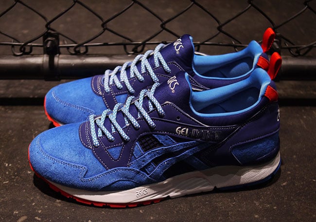 mita Asics Gel Lyte V Blue Red