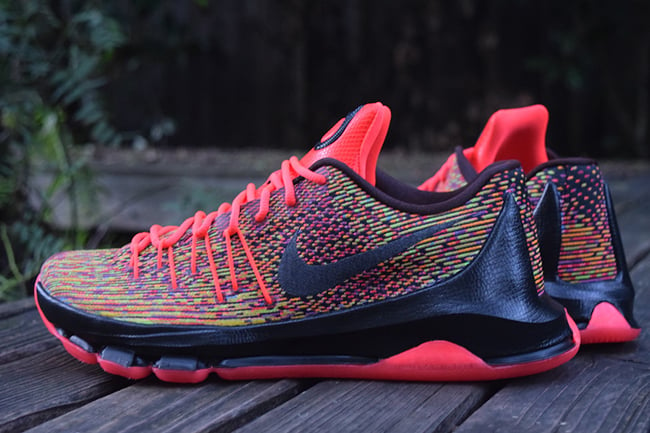 Multicolor Nike KD 8 Custom | SneakerFiles