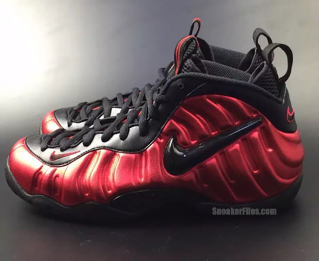 foamposites white black university red