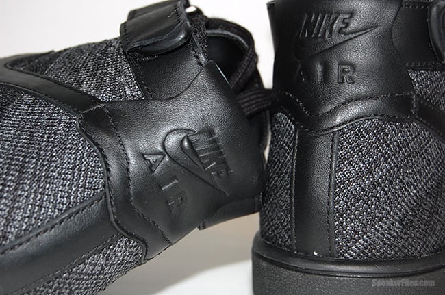 Nike Air Force 1 Flyknit Black