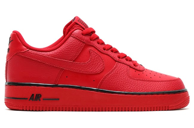 air force 1 red tongue