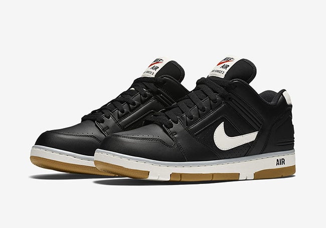 Nike Air Force 2 Low Black Gum