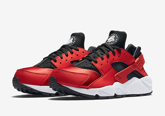 nike huarache womens red