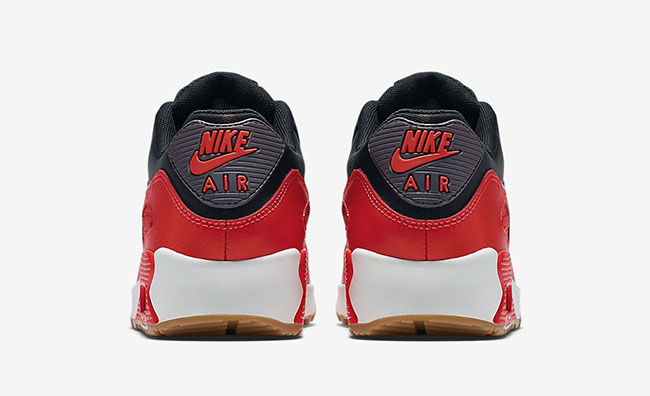 Nike Air Max 90 Black Crimson Gum
