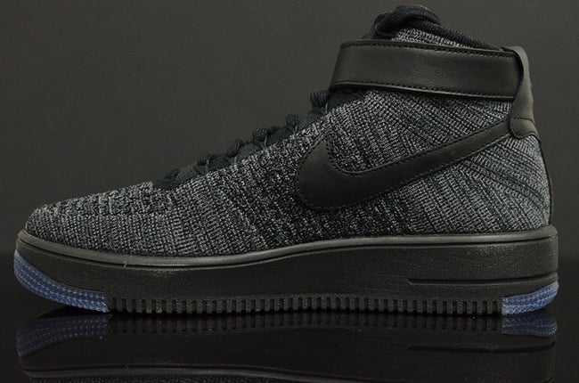 Nike Flyknit Air Force 1 Black
