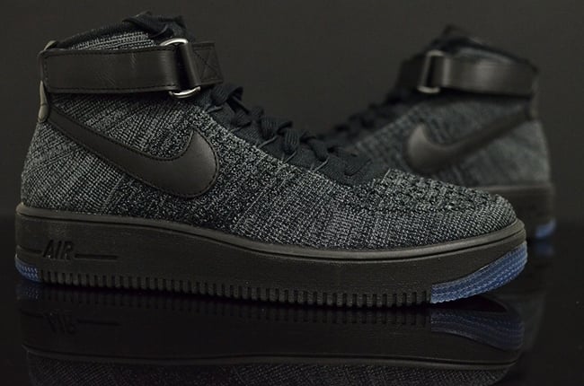 Nike Flyknit Air Force 1 Black