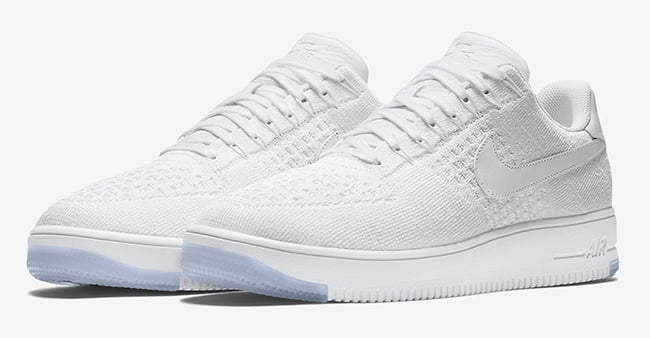 Nike Flyknit Air Force 1 Low White