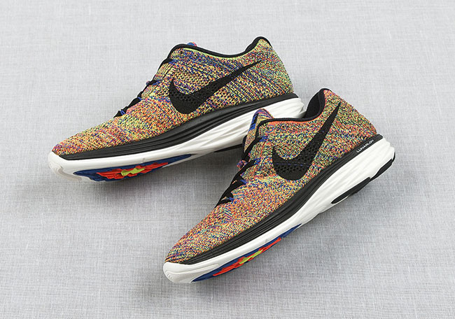 The Latest Nike Flyknit Lunar 3 Multicolor