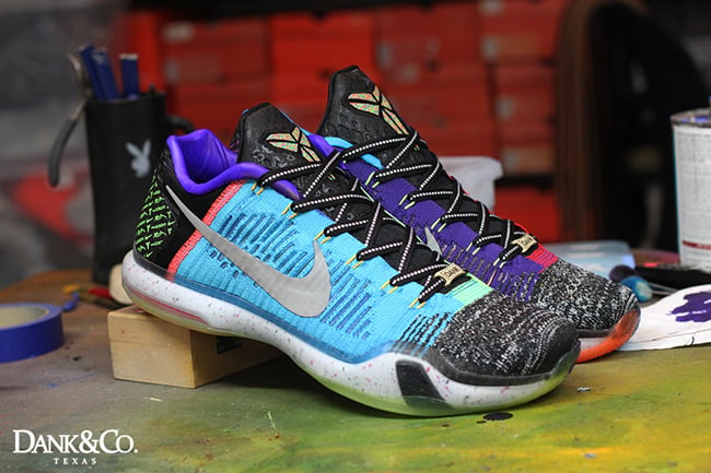 Nike Kobe 10 Elite Low What The Custom