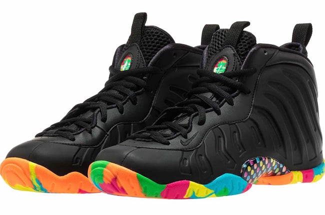 Nike Little Posite One Black Fruity Pebbles