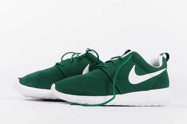 nike green roshe