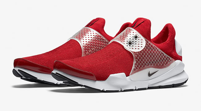 Nike Sock Dart Red White