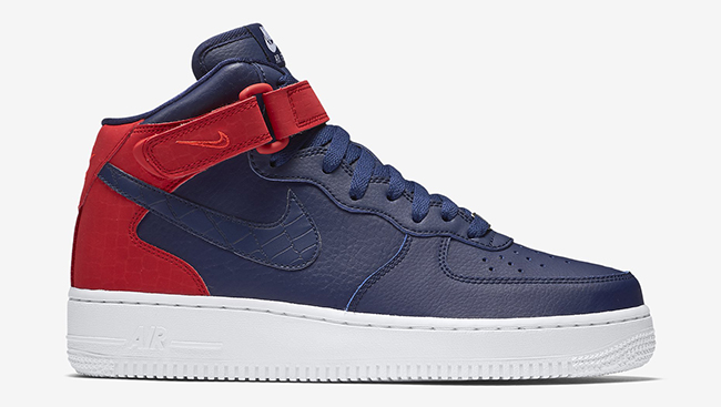 Nike WMNS Air Force 1 Mid Seasonal Blue Red