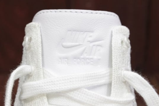nike air force 1 white flyknit