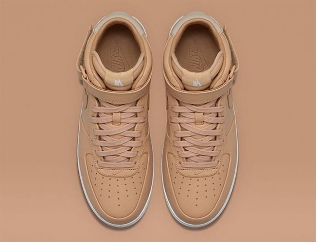 NikeLab Air Force 1 Mid Vachetta Tan