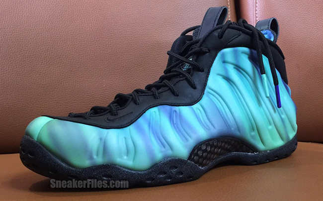 Northern Lights Nike Foamposite One