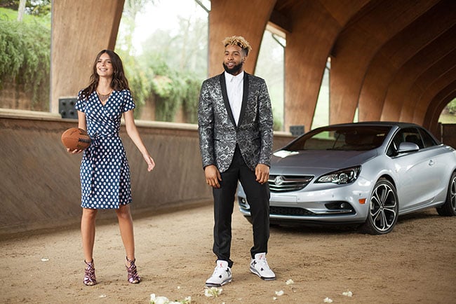 Odell Beckham Jr Air Jordan 4 Super Bowl 50