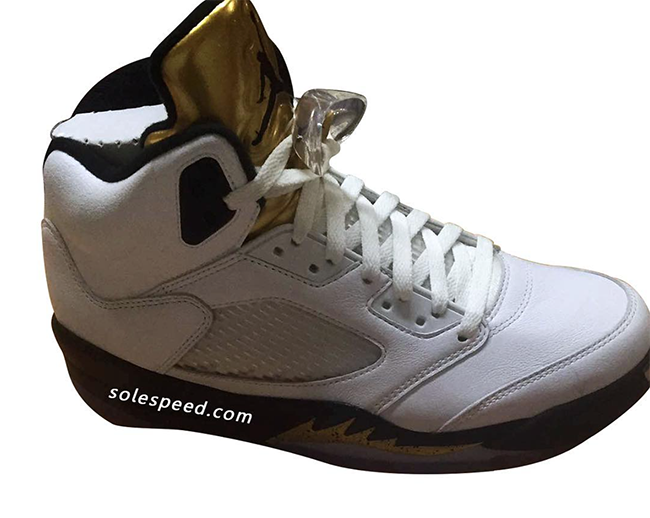 Olympic Gold Air Jordan 5