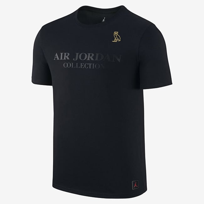 OVO Air Jordan Shirt Black