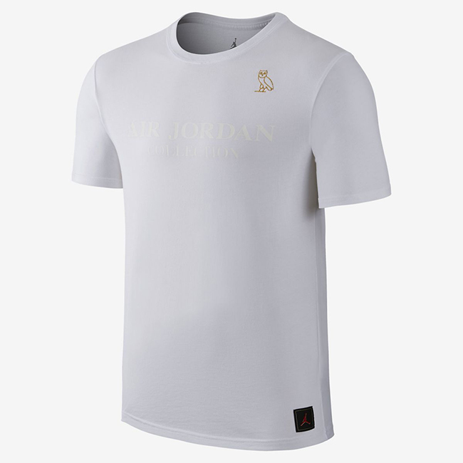 OVO Air Jordan Shirt White