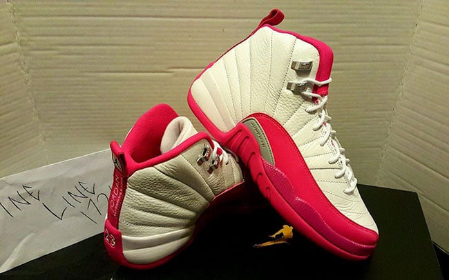 Pink Air Jordan 12 Girls 2016