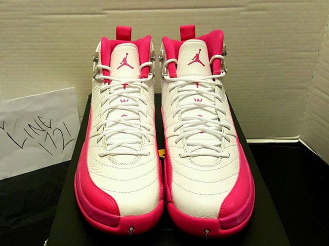 Pink Air Jordan 12 Girls 2016