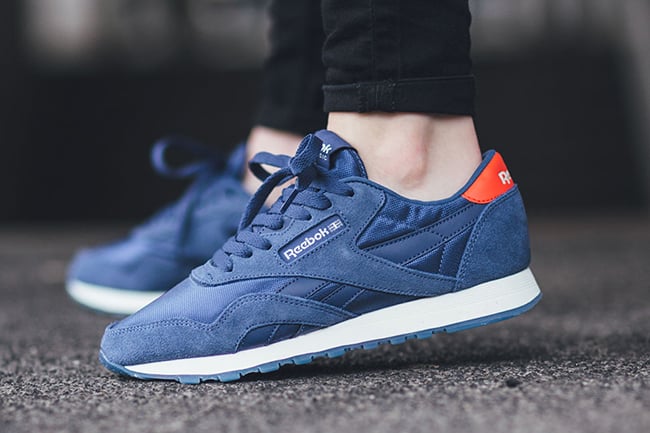 Reebok Classic Nylon Core Blue 