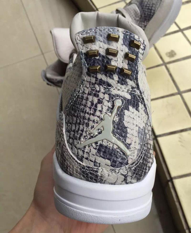 Snakeskin Air Jordan 4 Premium Release