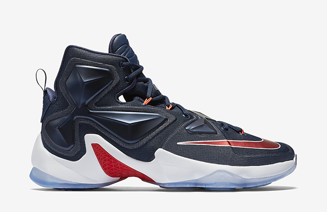 USA Nike LeBron 13 Navy