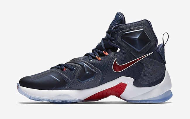 USA Nike LeBron 13 Navy