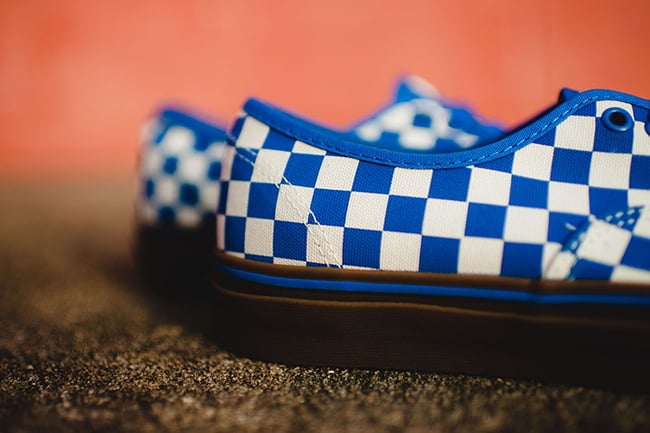 Vans Authentic Checkerboard Blue Gum