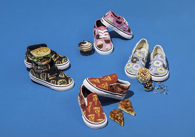 Vans Late Night Pizza Taco Burger Food Pack