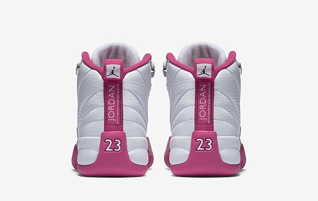 White Pink Air Jordan 12 Retro