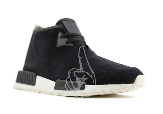 adidas NMD Mid Black Suede