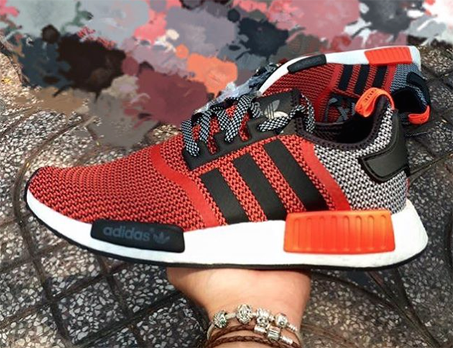 adidas NMD Red Orange Black