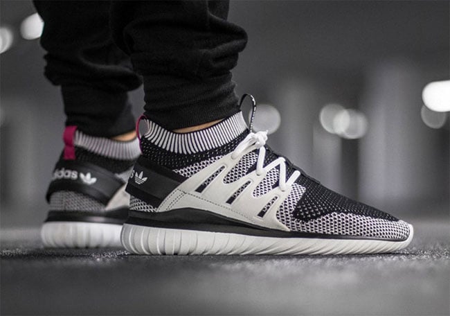 adidas tubular nova primeknit men's running shoes