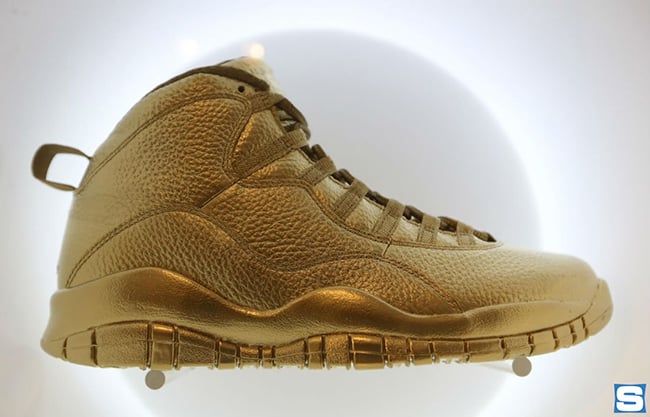 Air Jordan 10 Gold