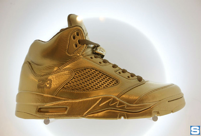 Air Jordan 5 Gold