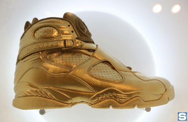 Air Jordan 8 Gold