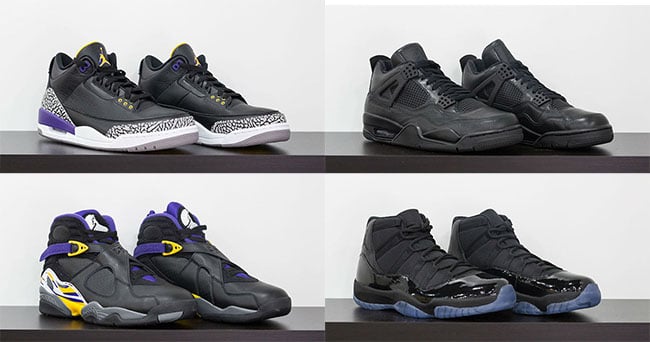 Air Jordan Kobe Bryant Black Collection