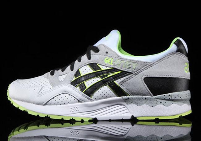 Asics Gel Lyte V Grey Neon